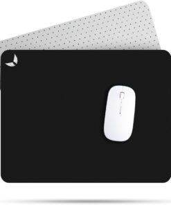 Siyah Gaming Ve Ofis Mouse Pad Antibakteriyel Mousepad Oyuncu Uzun Ve Büyük Boy Fare Altlığı S-MP01 27x23 cm (Medium)