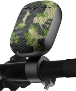 Bluetooth Hoparlör Bisiklet, Motosiklet, Scooter, Gidon Tutuculu Kemer Aparatlı Kamuflaj, Speaker