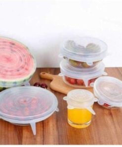 6'lı Streç Stretch Silikon Kapak Kavanoz Bonesi