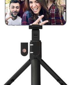 Talent Bluetooth Telefon Tripod Selfie Çubuğu, Uzaktan Kontrollü Kumandalı, 19.5 cm, 270° Dönebilir, Katlanabilir