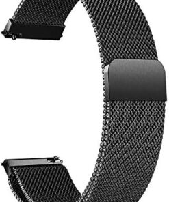 Amazfit Bip 3 Milanese Loop Kordon (Amazfit Bip 3 ile Uyumlu Kordon, Akıllı Saat Kayışı)