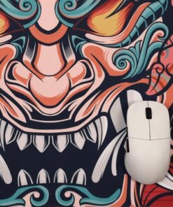 Mpc480 Elite Cordura E-Sports Gaming Oyuncu Mouse Pad - Su Geçirmeyen, Düşük Sürtünmeli High Speed Yüzey (Tiger Blaze)