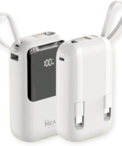 H12 10000 MH PD 20W ve USB 22.5W FAST HIZLI ŞARJ DAHİLİ TYPE C VE LİGHTNİNG KABLOLU DÜNYA STANDARTLARINA UYGUN POLYMER BATARYA BİREBİR AMPER LCD GÖSTERGELİ POWERBANK