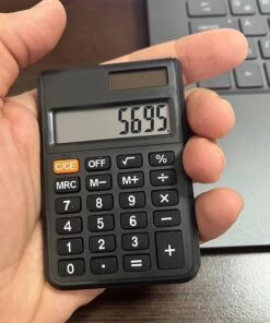 Cep boy hesap makinesi mini boy 8 haneli hesap makinesi okul dershane üniversite kullanım öğrenci tipi