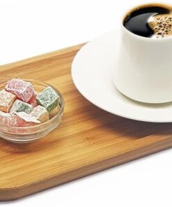 Bambu Lüx Dikdörtgen Servis 25 * 14cm, Sunumluk & Çerezlik Sunum Tabağı