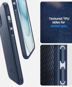 iPhone 15 Plus Kılıf Mag Armor MagFit MagSafe özellikli Navy Blue - ACS06672