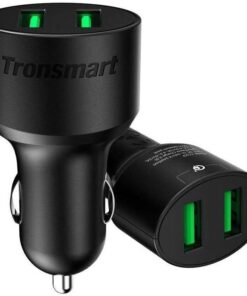 CC2TF Çift USB Çıkışlı Qualcomm QC 3.0 Araç Şarj Cihazı