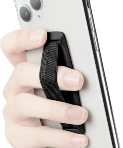 Flex Strap Tüm Cihazlarla Uyumlu / Telefon Tutucu Phone Grip Black - AMP00364