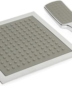 Quadro Model Banyo Tepe Duş Başlığı Başlık Kireç Kırıcılı Sistem (ikili Set)