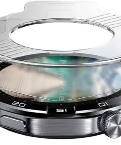 [GT5/GT4 46MM Takma Aparatlı] Watch Ekran Koruyucu Huawei GT4/GT5 46MM için Ekran Koruyucu Kırılmaz Cam Yüksek Hassasiyetli [Temperli Tam Kaplayan] Huawei GT4 46MM, GT5 46MM ile Uyumludur