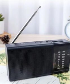El Radyosu Taşınabilir Portatif Kulaklık Girişli Pilli Cep Radyosu Teleskopik Anten KB-800