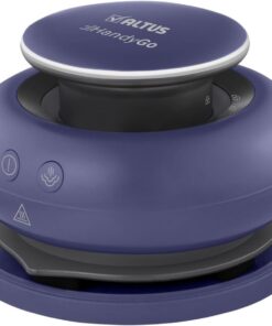 HandyGo AL 5533 L - 2’si 1 Arada Ütü ve Kırışık Giderici, Lacivert, 1400 W, Taşınabilir, Kompakt, Pratik ve Hafif