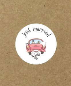 Sticker, just married 2 sayfa