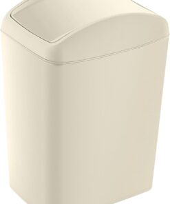 Soft Çöp Kutusu Döner Kapak 5 LT LATTE