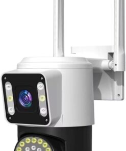Yoosee Çift Lens IP Kamera - WIFI Açık Otomatik İzleme, Su Geçirmez Kablosuz Güvenlik Ev Kamerası, Renkli Gece Görüş