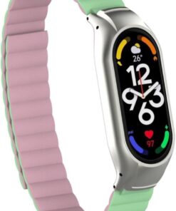Xiaomi İle Uyumlu Mi Band 7 KRD-69 Kordon Açık Yeşil