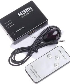Pazar 3 Port Hdmi Switch Çoklayıcı Çoğaltıcı Kumandalı