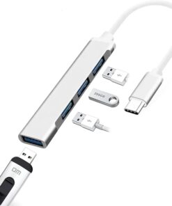 Type-c To USB Hub 4 Port Çoklayıcı Macbook İle Uyumlu Çoğaltıcı Adaptör