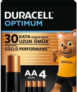 Optimum AA Alkalin Kalem Pil (4'lü Paket) 1,5V - LR6 MX1500