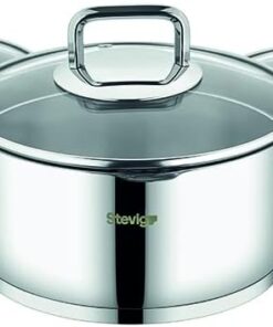 4 Cook Pro Süzgeç Kapaklı 18/10 Paslanmaz Çelik Tencere Seti 6 Parça ST-301