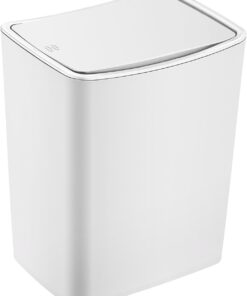 Touch Çöp Kovası Beyaz 4 LT - BEYAZ, Çok Amaçlı Çöp Kovası, Çöp Kutusu 4 LT