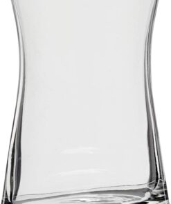 Heybeli Cam Çay Bardağı Seti, Sade, 6 Parça, Şeffaf, 170 cc