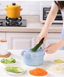 Dilimleyici, 11 Fonksiyonlu Manuel Dilimleme, Patates Şerit Cips Kesici, Rende, Yumurta Ayırıcı, Suyu Sıkacağı, Sarımsak Değirmeni, Salata Yapma, Profesyonel Dilimleme