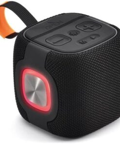 2400mAH Ledli Taşıma Kancalı Bluetooth Hoparlör Siyah BTS-89