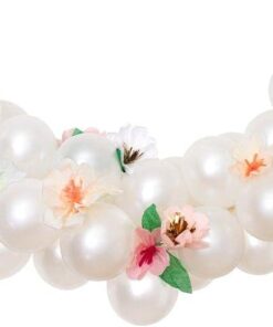 Meri Floral Balloon Garland Kit Çiçekli Balon Zincir Kiti