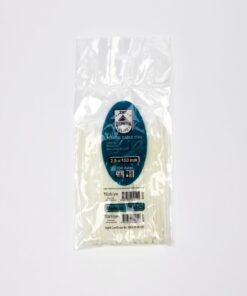 2,5x150 Beyaz Kablo Bağı & Plastik Kelepçe & Cırt Kelepçe 100 Adet (paket)