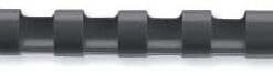 CombBind Ciltleme Spiralleri, A4 Uzunluk, Siyah, 14 mm Spiral, 100'lü Paket, 4028178