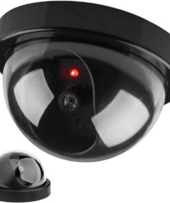 Robotix RB-SK04 Caydırıcı DOME Kamera + Dikkat Kameralar Kayıtta Etiketi - Sahte Kamera
