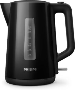 Philips HD9318/20 Su Isıtıcı, 1.7 L Kapasite, 360° Döner Tabanlı, 2200W, Siyah