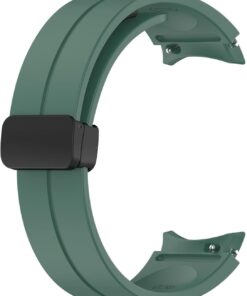 Samsung Galaxy Watch 5 44mm Kordon Ribbon Line Yeşil