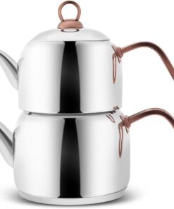 Urban Ortaboy Çaydanlık Takımı Rosegold