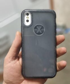 x simli siyah kılıf şık