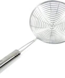 Pratik Kullanışlı Yağ Kevgiri Kızartma Haşlama Süzgeci, 12 cm