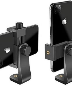 Telefon Tripod Tutucu Başlık Tüm Tripodlara Uyumlu Vida Girişli Sıkı Kavrayan Telefon Tutamacı P231 (P231 telefon tutucu)