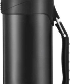 X-Juglarge Paslanmaz Çelik Termos 1200ml Seyahat Termosu 1.2L (Siyah)