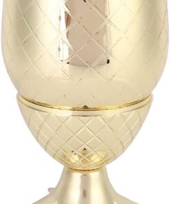 Ananas Şekli Paslanmaz Çelik Kokteyl Bardağı, Metal Şarap Bardağı Kırılmaz Martini Bardağı Benzersiz Şampanya Bardağı, Dondurma, Çay, Şampanya, Kahve için Açık Hava İçme Bardağı