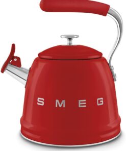 50's Style Set Üstü Düdüklü Kettle Kırmızı 2.3 lt