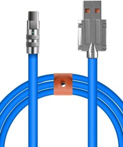 USB A Tipi Kablo, Type-C Uyumlu - Geliştirilmiş Dayanıklılık ve Estetik, Akıllı Telefonlar için Hızlı Şarj Kablosu