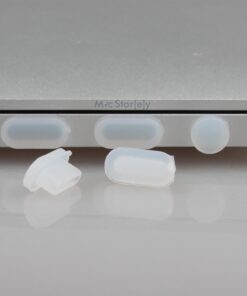 Air-Pro Tüm Modeller Toz Önleyici Tıpa Koruma Seti Tablet Telefon Type-C/Kulaklık ile Uyumlu Şeffaf