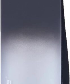 1000ml Büyük Boy Soft Touch Çift Renk Motivasyon Tritan Su Matarası (Siyah-Beyaz)