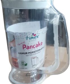 Hanımeli Pancake 1 Litre Hamur Porsiyonlayıcı (Beyaz)