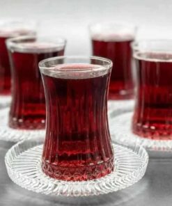 Paşabahçe Elysia Çay Takımı Seti 12 Parça Set Rinana Çay Tabağı 42901, Pasabahce, Şeffaf, 10