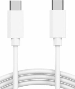 Apple iPhone 15 Plus için Type-C - Type-C Kablo Beyaz [iPhone 15 Plus ile Uyumlu Kablo - Beyaz]