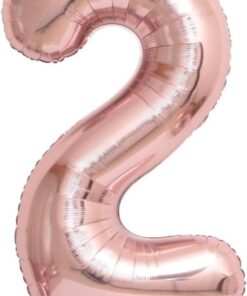 Rose Gold Rakam Folyo Balon 80 cm