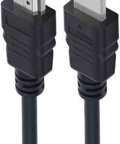 PLASTİK DÜZ SİYAH 10 METRE HDMI KABLO POŞETLİ * HYTEC