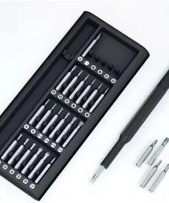 Parça Çelik Hassas Tornavida Tamir Seti, Kutulu Tornavida Seti, Cep Telefonu, Tablet, Bilgisayar Tamir Seti 25 Parça, Yıldız, Düz, Torx Uçlu Set